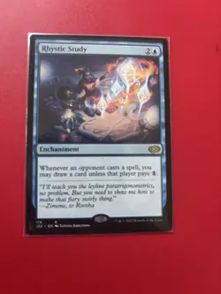 MTG Rhystic Study Jumpstart 2022 Regular Rare - Image 1