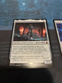 Mtg Ultron Artificial Malevolence + Cosmic Cube Marvel Superheroes Mythic - Image 3