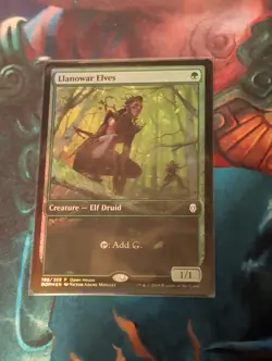 Llanowar Elves Open House Promos Foil - Image 1