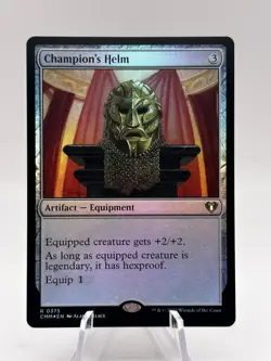 Champion's Helm 0375 Foil Commander Masters CMM MTG NM - Image 1
