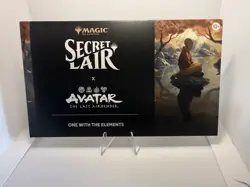 MTG Secret Lair x Avatar: The Last Airbender One With Elements Non-Foil IN HAND - Image 1