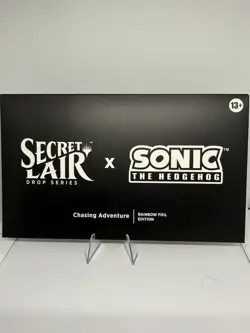 Secret Lair x Sonic The Hedgehog: Chasing Adventure (Rainbow Foil) *SEALED* MTG - Image 1