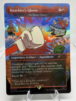 Secret Lair Drop Series #2095 Knuckles's Gloves Foil - Image 1