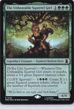 Marvel Super Heroes #193 The Unbeatable Squirrel Girl Foil - Image 1