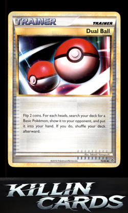 Dual Ball 72/95 Pokemon Uncommon Unleashed Card NM - Image 1