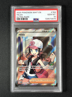 2025 Pokemon White Flare Hilda Ultra Rare #164 PSA 10 - Image 1