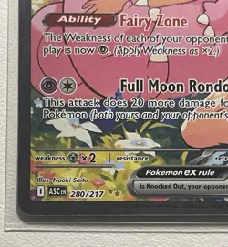 Pokemon Lillie's Clefairy EX SIR 280/217 Ascended Heroes - Image 3