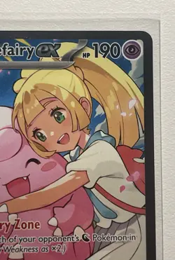 Pokemon Lillie's Clefairy EX SIR 280/217 Ascended Heroes - Image 5