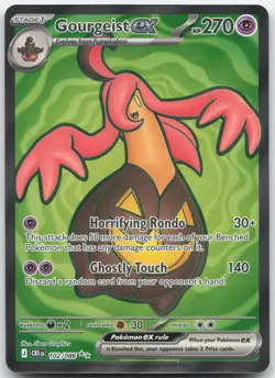 Gourgeist ex 102/086 Ultra Rare Chaos Rising Pokemon Holo Near Mint - Image 1