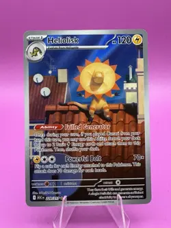Pokemon TCG Heliolisk 229/217 IR Ascended Heroes 2026 Holo Rare NM - Image 1