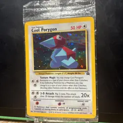 Pokemon TCG Cool Porygon, Promo Holo Sealed, NM condition - Image 1