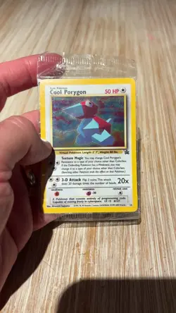 Pokemon TCG Cool Porygon, Promo Holo Sealed, NM condition - Image 2