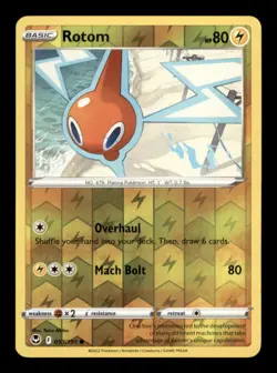 ROTOM 053/195 REVERSE HOLO COMMON SILVER TEMPEST NM/M - Image 1
