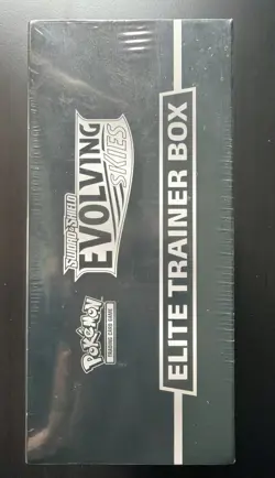 2021 POKEMON TCG SWSH EVOLVING SKIES ELITE TRAINER BOX ETB FACTORY SEALED NEW - Image 3