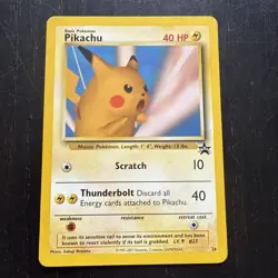 Pokemon TCG Pikachu 26 WOTC/SNAP Promo Non-Holo(MP) See Pics - Image 1