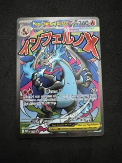 Mega Charizard X ex 023 Me: Mega Evolution Promo Holo Pokemon - Image 1