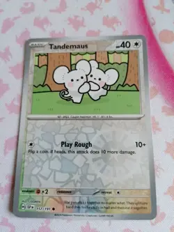 Pokemon Tandemaus 157/191 Reverse Holo UGSMEN - Image 1