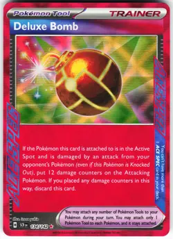 Deluxe Bomb 134/142 Pokemon SV07: Stellar Crown Holo ACE SPEC Rare NM - Image 1