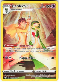 Gardevoir TG05/TG30 Pokemon SWSH12: Silver Tempest Trainer Gallery Holo Ultra MP - Image 1