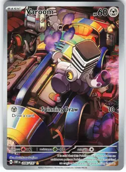 Varoom - 206/197 Pokemon SV03: Obsidian Flames Holo Illustration Rare VLP - Image 1
