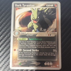 The Pokemon Company Pokemon TCG Dark Tyranitar 20/109 WC Decks 2005 Holo Rare - Image 1