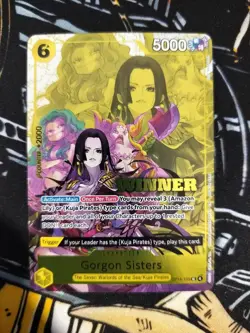 One Piece Card Game Winner Gorgon Sisters OP14-105 - Image 1