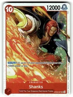 Shanks (Reprint) OP06-007 Premium Booster -The Best- Vol. 2 One Piece Foil NM - Image 1