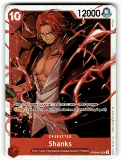 Shanks (Reprint) OP09-004 Premium Booster -The Best- Vol. 2 One Piece Foil NM - Image 1