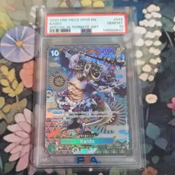 One Piece TCG Kaido SP Alt Art OP04-044 SR ENGLISH | PSA 10 Gem - Image 1