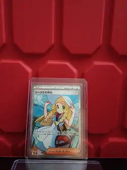 Lillie's Determination Pokemon Card SR 086/063 Mega Brave M1L Near Mint Japanese - Image 1