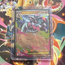 Pokemon Mega Charizard X EX 029 Promo Cards 360 HP Promo Full Art Holo ENG - Image 1