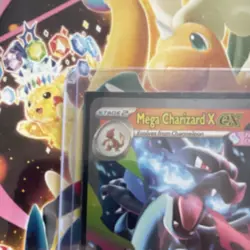 Pokemon Mega Charizard X EX 029 Promo Cards 360 HP Promo Full Art Holo ENG - Image 2