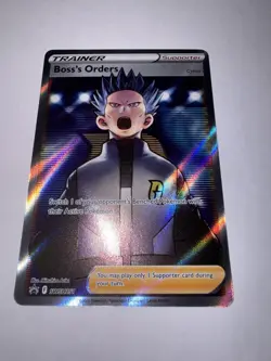 Boss's Orders (Full Art) SWSH251 SWSH: Sword & Shield Promo Cards Holo - Image 1