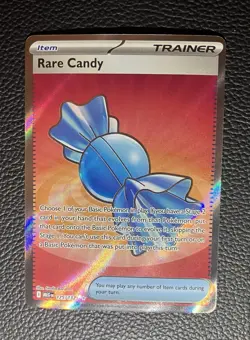 Pokemon TCG Rare Candy Trainer-Item MEGA 175/185 Card - Image 1