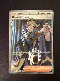 Boss's Orders Full Art Pokemon TCG Card Paldea Evolved Ultra Rare 248/193 NM- - Image 1