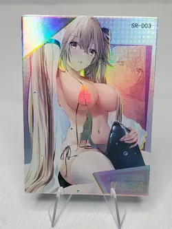 Anchorage Azur Lane Maiden Party Sexy Doujin Swimsuit Goddess Story Card SSR - Image 1
