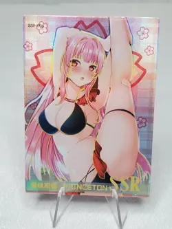 Princeton Azur Lane Maiden Party Sexy Doujin Swimsuit Goddess Story Card SSR - Image 1