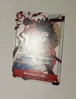 Monkey.D.Luffy 3rd Anniversary Non Foil Participation Card ST01-012 - Image 2