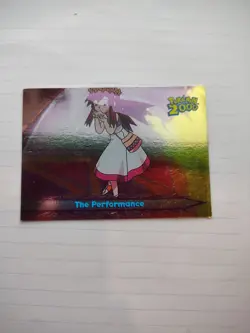 Pokemon Topps Card Foil Pokemon 2000 The Performance Blue Label - Image 1