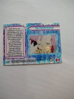 Pokemon Topps Card Foil Pokemon 2000 The Performance Blue Label - Image 5