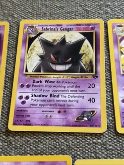 Pokemon Lot of 7 Sabrina’s Cards of 132. Lightly Played Free Shipping! - Image 3