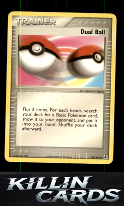 Dual Ball 89/113 Pokemon Uncommon Delta Species Card LP - Image 1