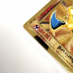 Pokemon Celebrations Charizard Gold Metal Card #4/102 Promo 25th Anniversary - Image 4