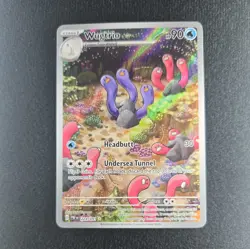 Pokemon Wugtrio 224/091 Illustration Rare Paldean Fates Pokemon Card NM - Image 1