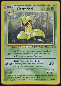 Victreebel 14/64 Holo Pokemon Jungle MP - Image 1