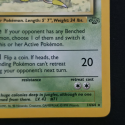 Victreebel 14/64 Holo Pokemon Jungle MP - Image 5