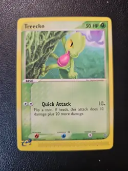 Treecko 80/97 Non-Holo Foil 2003 Vintage Pokemon Card - Image 1