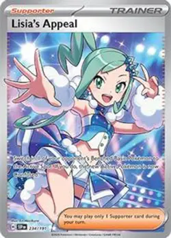Lisia's Appeal 234/191 SV08: Surging Sparks NM - Image 1