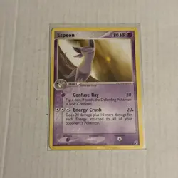Pokemon TCG Espeon EX Sandstorm 16/100 Regular Rare Card. Pk002654 - Image 1