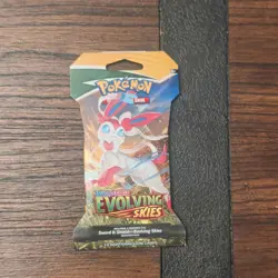 Pokemon TCG Evolving Skies Booster Pack 10 Cards English 2021 - Image 3